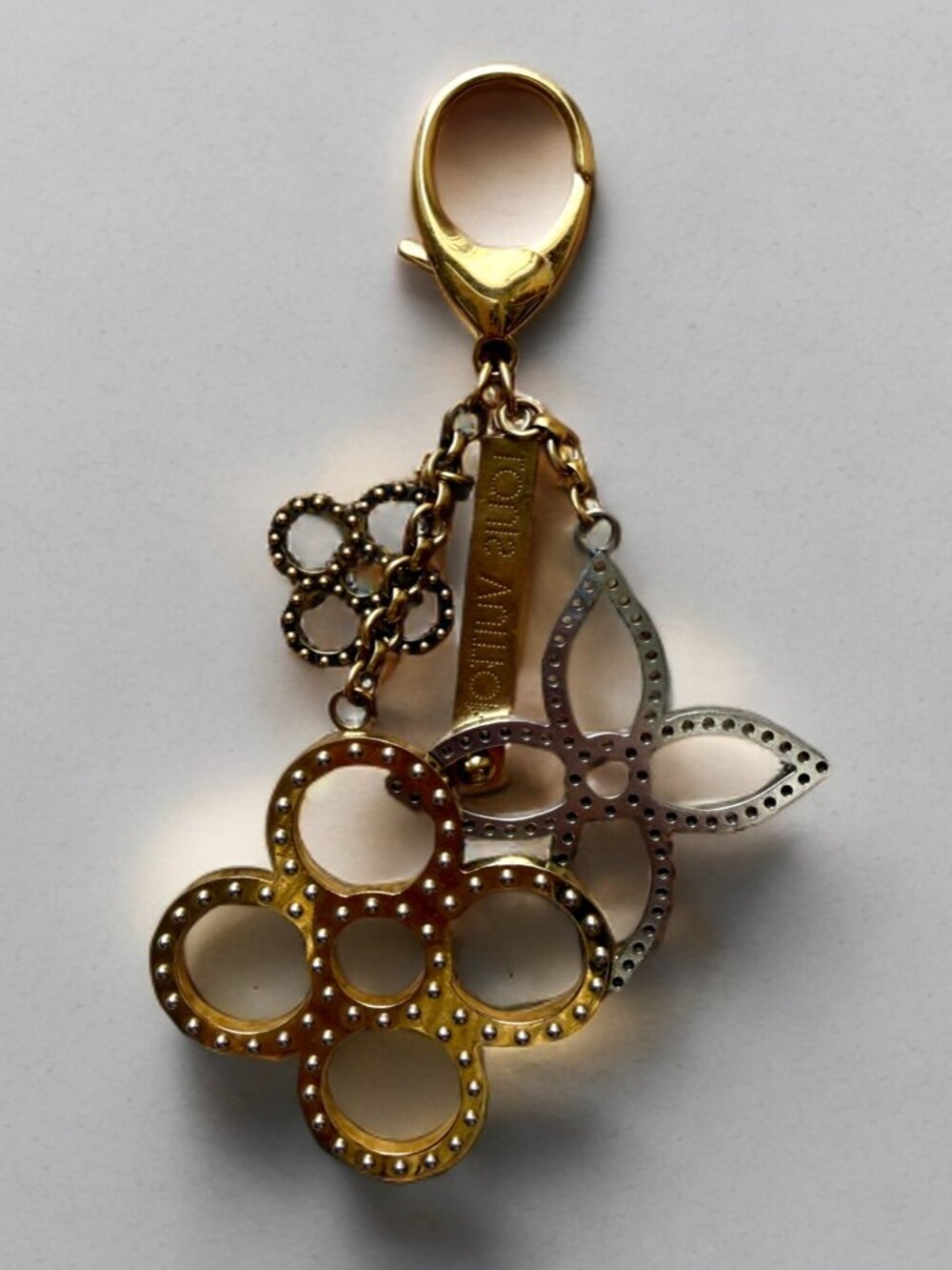 Louis Vuitton Metal Bijoux Sac Tapage Bag Charm